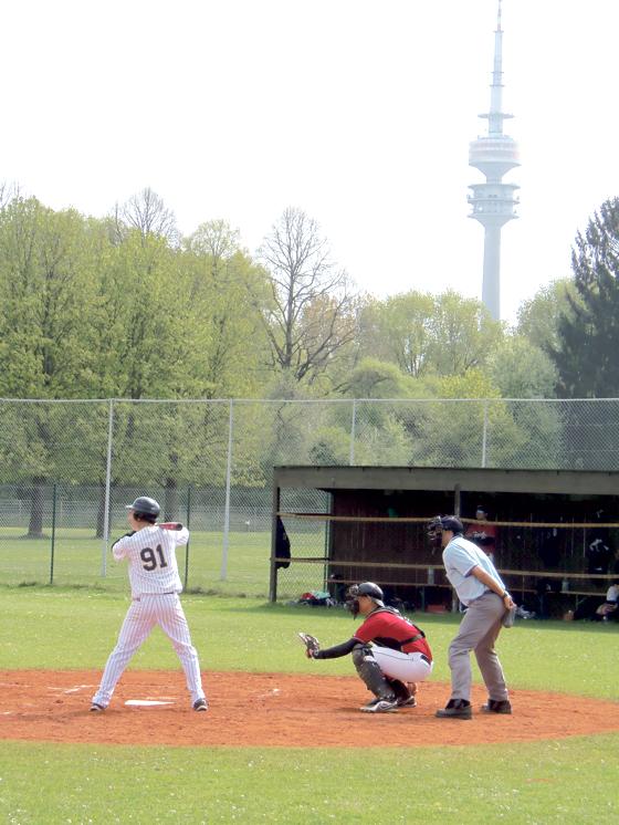 Im heimischen Baseballpark Oberwiesenfeld blieben die  München Caribes 2013 ungeschlagen.  	Foto: Verein