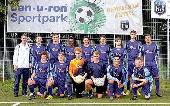 Siegreich gegen den FC Ludwigsvorstadt: Die  A-Junioren der FT Gern.	Foto: Verein