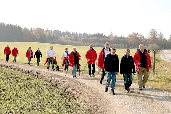 Die Wanderfreunde Steinhöring erfreuen sich über stetig wachsende Mitgliederzahlen.	Foto: J. Hoß