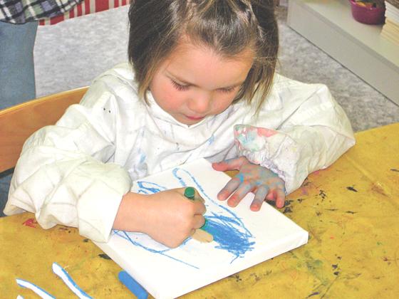 Im Familienzentrum Taufkirchen können alle Kinder ab fünf Jahren ihre Kreativität ausleben.	Foto: VA
