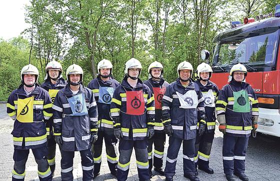Auch neun Kameraden aus der Steiermark haben sich der Leistungsprüfung in Kirchheim gestellt.	Foto: FFW Kirchheim