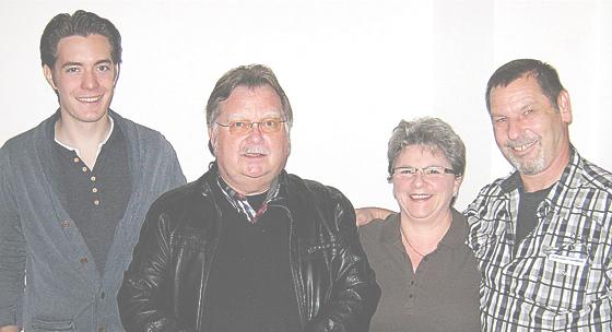Vorstandschaft: Max Schenk, Werner Kelletshofer, Sonja Mertl und Günter Lex (von links).	Foto: privat