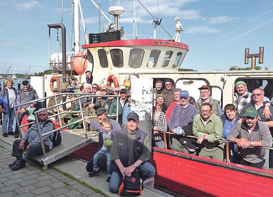 Einen stolzen Fang machten die Hochseeangler aus Ebersberg heuer bei ihrer Ostseetour.	F: Peter Fleischer