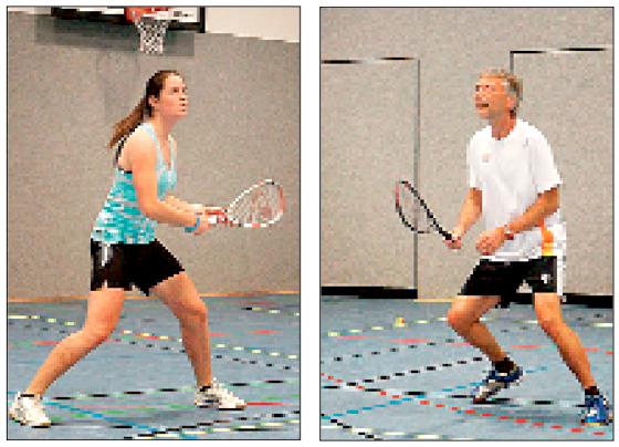 Speed Badminton verbindet Elemente aus Badminton, Squash und Tennis. 	Foto: TSV Poing