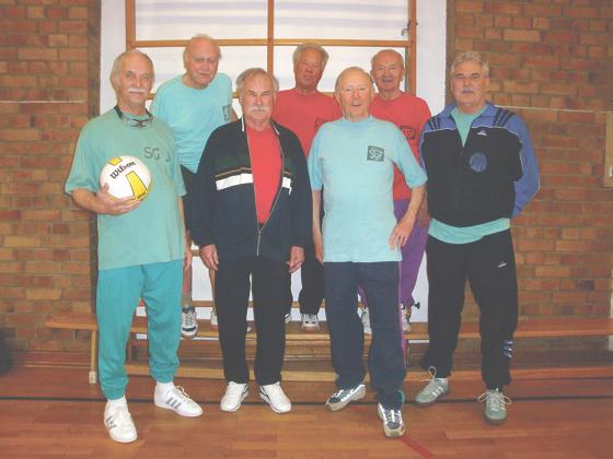 Die Senioren-Ballsport-Gymnastik-Gruppe.	F.: Verein