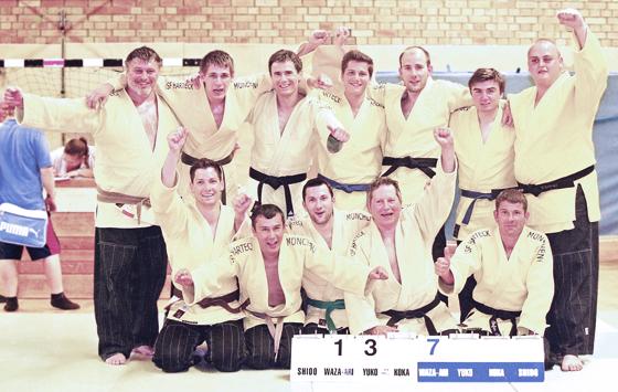 Die siegreiche Judomannschaft Harteck II	Foto: Verein