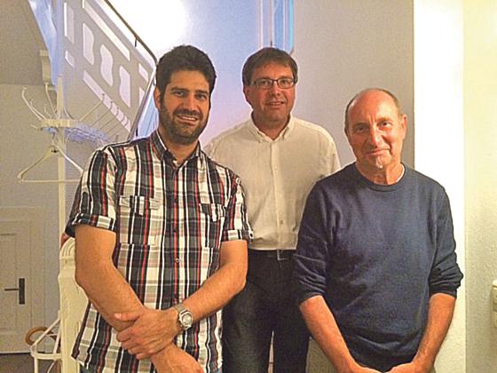 Der neue Vorstand: Andreas Wichmann, Ulrich Leiner und Werner Kozlik (von links nach rechts). F: privat