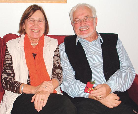 Doris und Reinhard August berichten über ihre gegründete Hausgemeinschaft in Ebersberg. Foto: VA