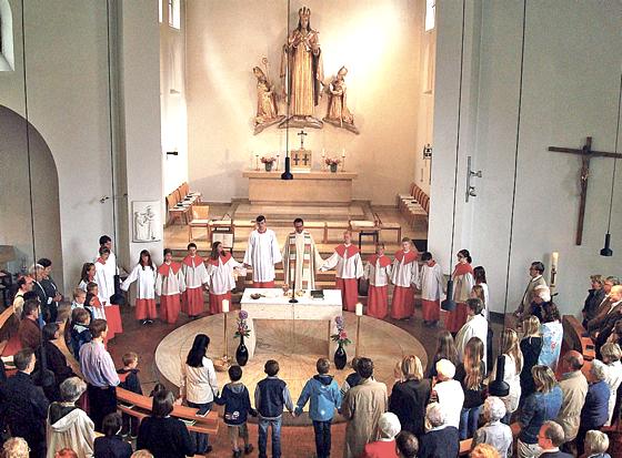 Der Gottesdienst zum Patrozinium in St. Otto fand Zuspruch von über 150 Besuchern. 	Foto: VA