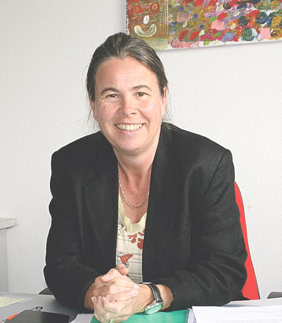 Die neue Geschäftsführerin Ute Steiner freut sich auf die vielseitigen Aufgabenbereiche bei der Nachbarschaftshilfe.	Foto: hol