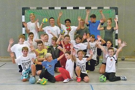 Am Handball-Camp gegen Ferienende können Spieler von 9 bis 15 Jahren teilnehmen.	Foto: Verein