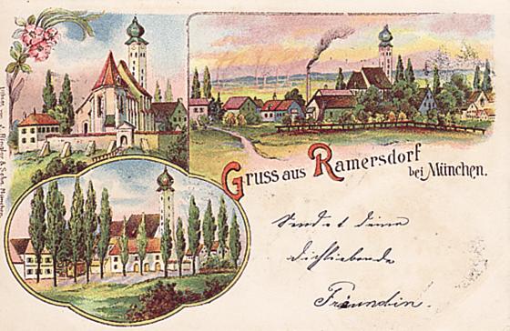 So sah Ramersdorf früher aus, bevor es dann später zur Stadt München gehörte.	Foto: VA
