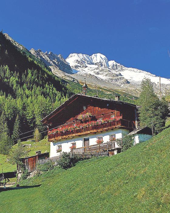 Tolle Berglandschaft um den Bergbauernhof St. Jakob in Südtirol. 	Foto: privat