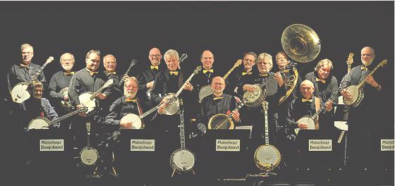 Die Münchner Banjo Band kommt ins Kulturhaus Neuperlach.	Foto: VA