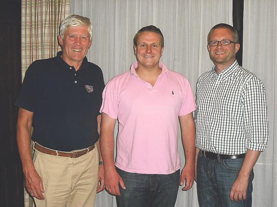Der frisch gewählte Vorstand der FDP Ortsverbands Ottobrunn: (v. l.) Axel Keller, Gerald Kunzmann und Oliver Gropp.	Foto: Gerald Kunzmann