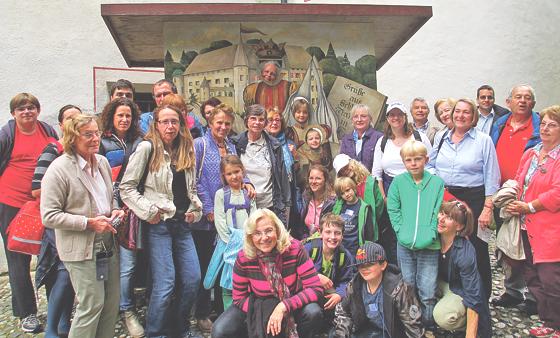 Der Tagesausflug führte die Ferienprogramm-Teilnehmer auch ins Schloss Tratzberg, wo es für Groß und Klein viel zu entdecken gab.	Foto: privat