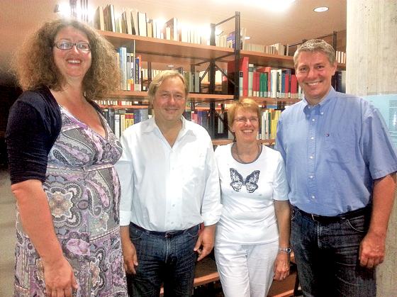 Neuer Vorstand (v.li.): Kerstin Kattner, Martin Reichart, Caroline Schwarz  und Dr. Kai Kehe. 	Foto: Verein