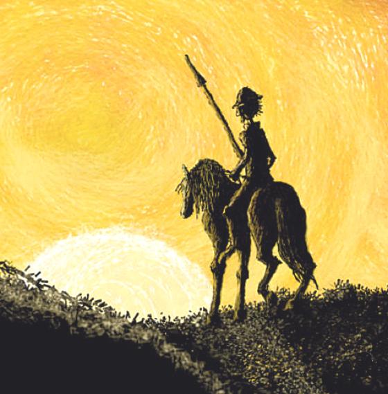 Schattenfiguren lassen die wundersame Welt des Don Quichote lebendig werden.	Foto: VA