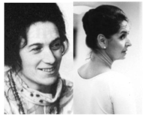 Zwei Gründerinnen: Rosmarie Theobald und Edith Eder-Demharter.	Fotos: privat