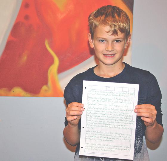 Bei der Kinder- und Jugend-Einwohnerversammlung in Moosach hatte der neunjährige Paul seine Wünsche sogar schriftlich ausformuliert.	Foto: Julia Stark