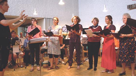 Das JerusalemVokalEnsemble wird vorwiegend ernste, choralgebundene Chormusik vom 16. bis ins 20. Jahrhundert zur Aufführung bringen.		Foto: VA