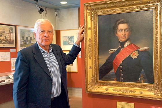Prof. Dr. Jan Murken gehört zu den Gründervätern des König Otto-Museums, das demnächst seinen stolzen 25. Geburtstag feiert. 	Foto: hw
