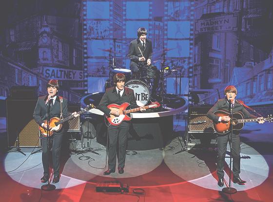 Vier Legenden! Die Beatles-Revue LET IT BE ist ein Muss für alle Fans der Pilzköpfe aus Liverpool. 	Foto: brinkhoff/moegenburg