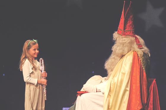 Am 3. Dezember kommt der Nikolaus persönlich ins KUBIZ Unterhaching. 	Foto: Musikschule Unterhaching