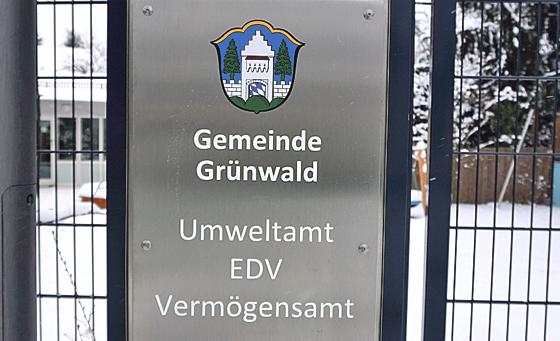 Ab sofort sind das Umweltamt, die EDV und das  Vermögensamt der Gemeinde Grünwald an der Dr.- Max-Straße untergebracht.	Foto: Gemeinde Grünwald