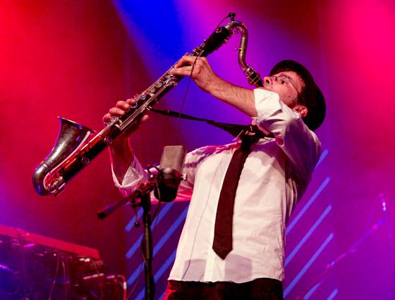 Der Saxophonist Christoph Grab kommt am 23. mit der Gruppe Ellingtonality nach Moosach.	Foto: VA