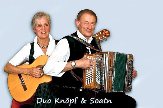 Das Duo Knöpf & Soatn wird auch am 30. Januar beim Hoagartn mit von der Partie sein.	Foto: VA