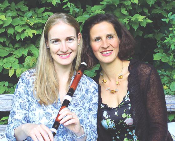 Musikalischen Kunstgenuss versprechen Marion Treupel-Franck und Stephanie Krug. 	Foto: VA