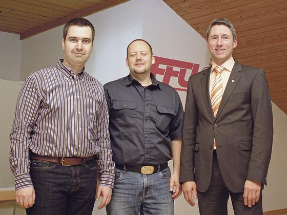 Dirk Baquet, Markus Brandstetter und Erster Bürgermeister Christoph Böck (von links). Foto: VA