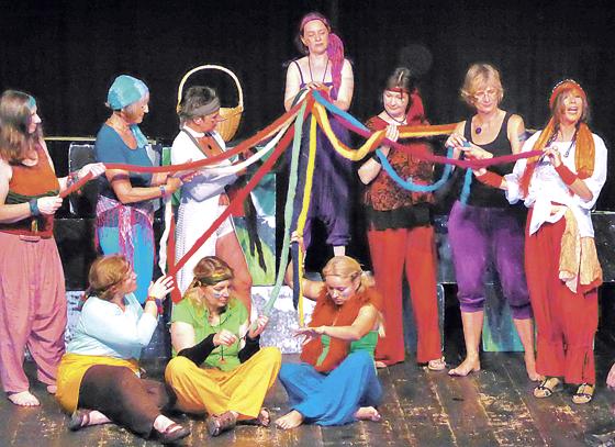 Das Theater Zwischenton präsentiert »Lysistrate« von Aristophanes.	Foto: VA