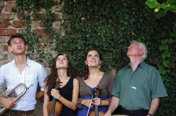 Das bayerisch-zünftige Quartett zu Gast beim Kulturkreis Ramersdorf-Perlach. 	Foto: VA