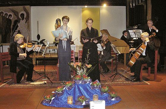 Barbara Müller (rechts) und Veronika Maginot musizieren gemeinsam mit »Viva la musica«. 	Foto: VA