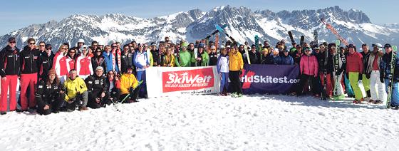 Testen Sie mit bekannten Skirennläufern die neuesten Ski-Modelle!	Foto: SkiWelt Wilder Kaiser-Brixental