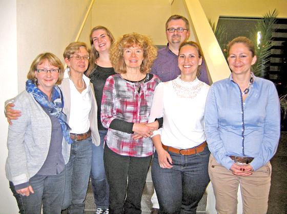Von links: Bärbel Kellendorfer-Schmid, Elvira Schlögl, Patricia Schlögl, Susanne Knott, Steffen Rieger, Filiz Karpuz und Ceylin Freund.	Foto: Verein