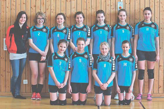 U18 Volleyballerinnen der Spielvereinigung Höhenkirchen blicken auf eine durchwachsene Saison 2014 / 15 zurück.	Foto: Verein