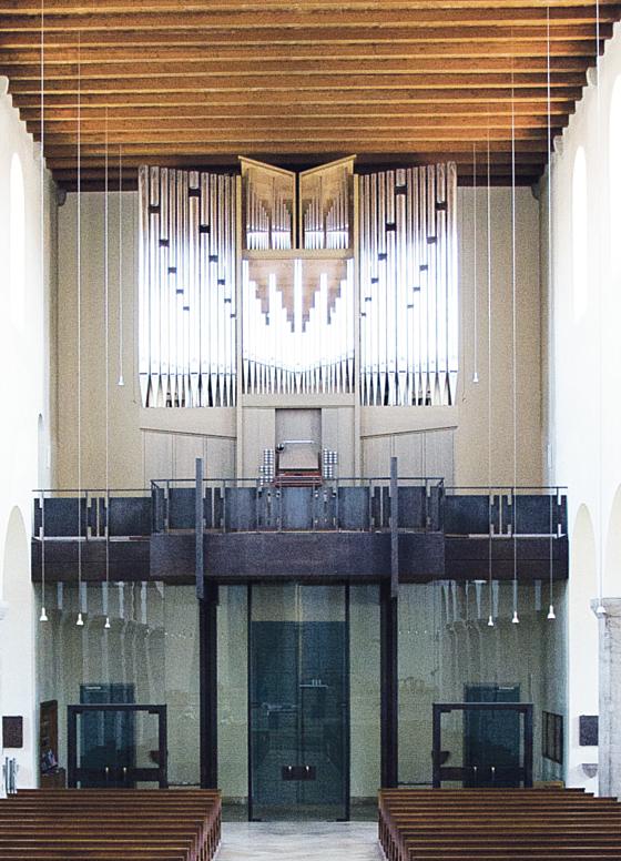 Die neue Orgel in St. Martin wartet auf ihre baldige »Einweihung«.	Foto: Pfarrei
