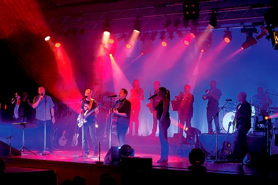 Die Band Ruhestö(h)rung ist auch bekannt durch die jährlichen »Lichtblicke«-Konzerte.	Foto: VA