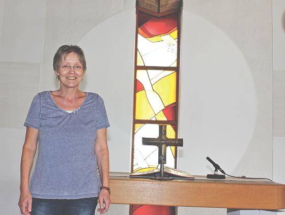 »Wir sind eine sehr aufgeschlossene Gemeinde«, betont Susanne Kießling-Prinz, die seit Juli 2007 Pfarrerin der Kirchheimer Cantate-Kirche ist.	Foto: bs
