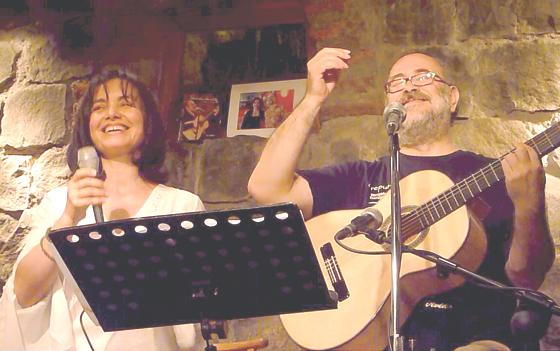Cristina Gálvez und Eduardo Peralta, am 10. Juni im Heppel & Ettlich in Schwabing.	Foto: VA
