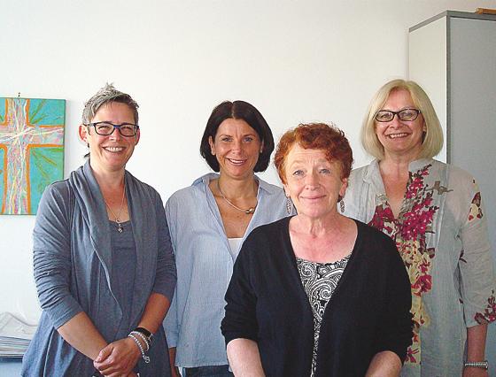 Die vier Fachkräfte des Hospizkreises (v.l.): Katrin Jaeger, Barbara Mallmann, Ursula Oschmann und Elisabeth Berger.	Foto: privat