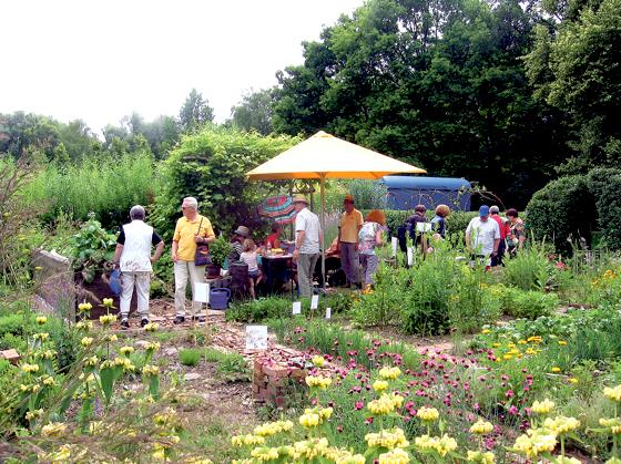 Das Ökologische Bildungszentrum beteiligt sich am Tag der offenen Gartentür.	Foto: VA