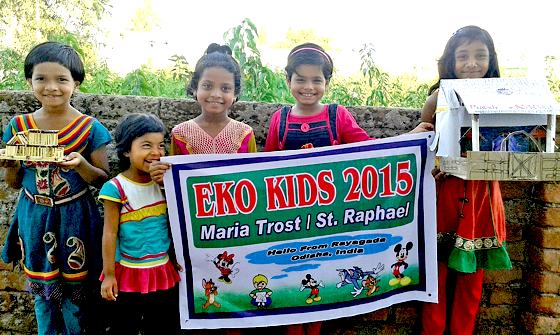 Die Kinder vom Prishan-Foundation Lerning-Center freuen sich sehr über die angekündigte Spende aus München.	Foto: VA