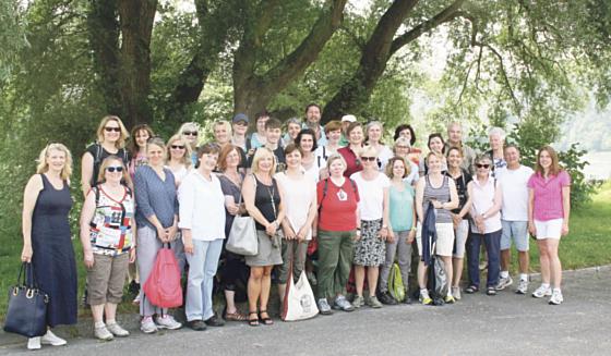 Insgesamt 36 Teilnehmer machten sich auf nach  Niederbayern.	Foto: A. Stadler