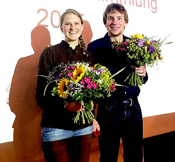 Bernd Streppel und Saskia Pfeiffer wurden bei den Nachwahlen mit neuen Ämtern bedacht.	Foto: VA