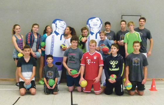 Im Handball-Camp wird täglich von 9 bis 15 Uhr trainiert. Mitmachen können auch Nicht-Mitglieder. Foto: TSV