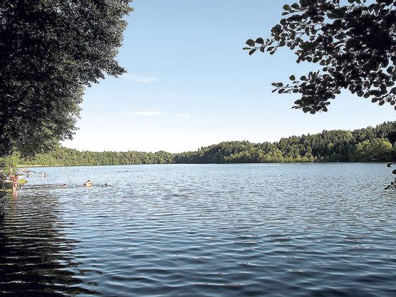 Seen laden im Landkreis zum Badevergnügen ein. Der Moosacher Steinsee zählt gar zu den wärmsten Seen Deutschlands.	Foto: Schlaier